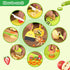 14 PC Safe Knife Kid Toddler Kitchen Set for Real Cooking, Montessori Tool Toy for Ages 2-10