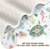 KICPOAY 30x40 Inch Swaddle Blanket for Turtle Sea Horse Baby Receiving Blanket Muslin Baby Swaddles Soft Cotton