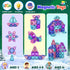 3 4 5 6 7 8+ Soyee Magnetic Tiles Toddler Toys Travel Essential Games Magnet Building Blocks STEM Sensory Educational