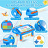 1 2 3 1-3, Magnetic Drawing Board for Toddler Boys, Toys for Year Old Boy, Mess Free Doodle Board Pad, Kids Magna