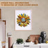 245 13.4 13.1in Wooden Sunflower Puzzles Adults, Flower Shaped Wood Puzzle Pieces, Oil Painting Puzzles, Christmas