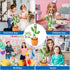 0-6 3-6 6-12 12-18 2 3 4 5 6 7 8 9 10 120 Rechargeable Dancing Talking Cactus Baby Toys Months, Toddler Boys Girls