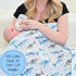 100% 47 47 Inches Cozy LollyBanks Baby Blanket for Boys, Cotton Muslin Swaddle Blankets, x Soft and Breathable