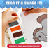Planet First 20 2 38 Paint Just Add Water Books for Kids Animals Watercolor Painting Book with Brush, Includes Activity