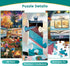 300 8-10 10-12,Challenging Women,20.5*15In Piece Puzzle for Adult,Fall RV Camping Puzzle for Kids Adults Seniors,Jigsaw