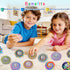 nobleboy 50 Pack Funny Fidget Spinner Toys Bulk Mini,Birthday Gifts Party Favors Supplies Goodie Bags Stuffers for Kids