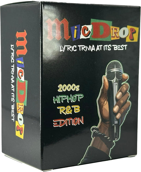 Mic Drop Epic Lyric Battles: 2000s Hip Hop & RnB Trivia Game - Celebrate Urban Beats and Culture