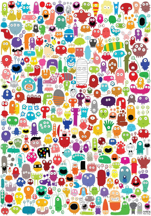 Buffalo Games Nicolas Gouny Many Mini Monsters 300 Piece Jigsaw Puzzle for Adults