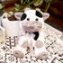 uoozii Warmable Cow Stuffed Animal - 12" Microwavable Unscented Weighted Plush, Coolable & Heatable Gift