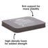 Diono Angle Adjuster Car Seat Leveler, Foam Wedge Cushion for More Legroom in Rear-Facing Car Seats