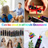 100Pcs Scratch Art Bookmarks Making Kit | DIY Animal Bookmarks with Ribbons and Wood Stylus for Classroom Activities