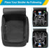 Car Seat Stroller Travel Bag for Doona - Padded Backpack with 8mm Pearl Cotton, Black