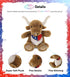 DolliBu Plush Texas Longhorn Stuffed Animal - Soft Huggable Plush Toy for Kids & Adults, 8 Inches
