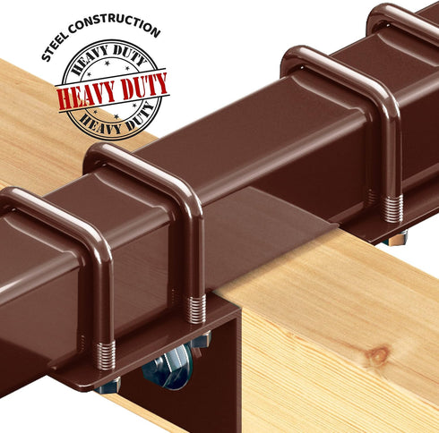 Swurfer Swingset Conversion Bracket, Heavy Duty Horse Glider Bracket for Swing Set Attachment