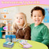 510 3-8 Spanish & English Words Alphabet Bilingual Talking Flash Cards for Years Toddlers, Pocket Speech Buddy Therapy