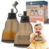 Leakproof Silicone Reusable Baby Food Pouches, BPA-Free, Dishwasher Safe, Refillable, Spill-Proof for Toddlers