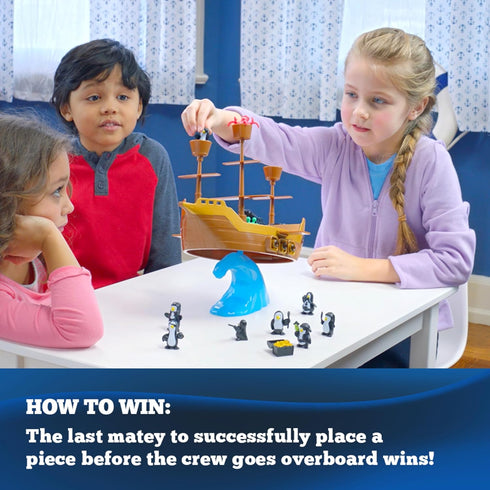 Don’t Rock the Boat Board Game - Family Games for Kids and Adults, Balancing Toy for Ages 5+