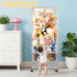 64" Stuffed Animal Storage, Super Large Plush Toy Organizer with Wheels, Wooden Stuffed Animal Holder with Removable
