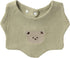 Set 5 Baby Bibs Cotton of Adjustable Scalloped Drool Bibs for Boys & Girls, Soft & Washable, Newborn to Toddler Feeding