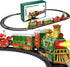 Novaluki Set 4-8, 3 4 5 6 7 8 Christmas Train for Kids, Electric Train Toy with Light and Sound, DIY Building Train