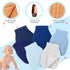 6 9 20 Inch 6 Frienda Pieces Baby Muslin Burp Cloths Large x Layer Burp Cloth Multi Colors Muslin Washcloths Diapers