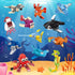12 Packs 36 Sets 6-12 ZIYOSTAR Kinds of Marine Animals Building Blocks Toy, DIY Marine Animals Building Blocks