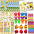 Cinrobiye 72Pcs Bee Coloring Book with Crayons Bulk,Honey Party Favors Goodie Bags