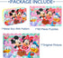 LELEMON 60 Piece Puzzles for Kids Ages 4-8, Educational Learning Jigsaw Toys in a Metal Box for Girls and Boys.