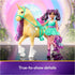 Unicorn Academy, Ava & Leaf Set with 2 Riding Accessories & Hair Styling Tool, Dolls & Unicorn Toys for Girls