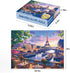 300 Piece Puzzle for Adults - Blooming Paris | Recycled Cardboard Jigsaw Puzzles | Great Gift Idea