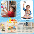 Set, Set 3 3 4 5 REXBETI Kids Tool Wooden Toddler Tool with Apron, Toddler Tool Bench, Educational Montessori Toys