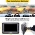 AMTIFO 2Mins 360 Baby Car Camera Easy Install: Clear Night Vision Plug-Play Backseat Camera Rotation Rear Facing Car