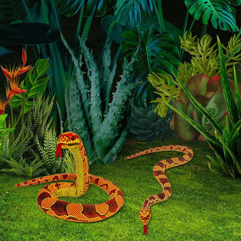 59'' Large Snake Plush Toy - Washable Giant Simulation Cuddle Toy for Boys and Girls Birthday Gift