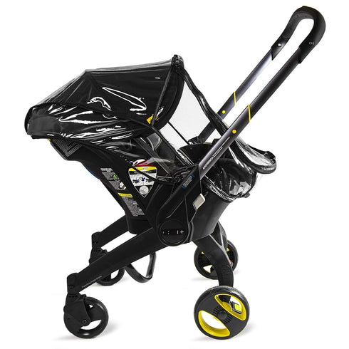 Baby & Beyond Premium Rain Cover - Compatible with Doona Infant Car Seat Stroller (Regular)