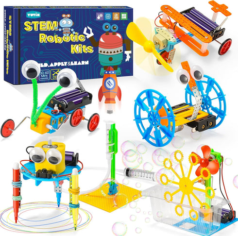 Robotics for Kids Ages 8-12, Boy Crafts Kids STEM Science Robot Building