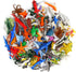 80 Pieces Sea Creatures Toys for Kids, Assorted Vinyl Plastic Ocean Animals for Party Favors and Educational Goodie Bags