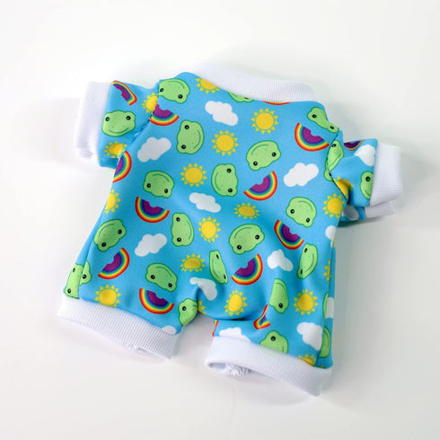 9-Inch Cute Frog Plush - Soft Stuffed Animal Toy, Kawaii Doll Gift for Kids, Green Plushie