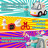 18+ 2 3 4 5 Remote Control Car for Kids - Cartoon RC Ambulance Toy for Toddlers Months, Ages Years Old, Birthday Gifts