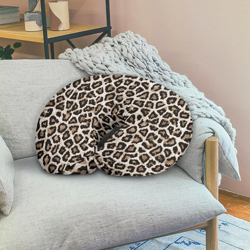 Mintulipy Leopard Nursing Pillow Cover Fits The Original Support Pillow for Breastfeeding and Bottle Feeding Leopard