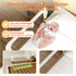 Bed Guard Rail for Toddlers - 32" Adjustable & Folding Portable Bed Railing for Crib, Twin, Bunk, Full, Queen & King