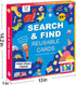 Preschool Learning Activities - Search and Find Books for Kids 3-6, Reusable Game with 16 Themes for Educational Fun