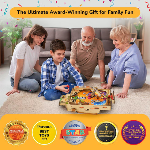 8-14 Smartivity DIY Pinball Machine for Kids Years Old | Global Award Winning Arcade Game | Build Your Own Pinball I