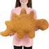 Dino Nugget Pillow Large - 23.8" Dinosaur Stuffed Animal Gifts, Chicken Nugget Plush Room Decor for Kids