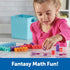 Learning Resources MathLink Cubes Activity Set: 115 Pieces, Fantasticals! STEM Math Games for Kids Ages 5+