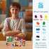 Set, PLUS PLUS Learn to Build, Flags of the World - Mini Puzzle Building Blocks Stem Toys for Kids - Educational