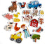 Buddy & Barney BB146 VARUN | Farm Bath Time Stickers - Bath Tub Fun for Kids & preschoolers