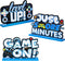 Frienda Video Game Party Centerpiece Table Level Up Birthday Decorations - Pixelated Table Sign for Boys Kids