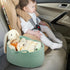 Maliton Diaper Caddy Organizer for Baby, Portable Diaper Storage Organizer for Changing Table and Car, Cotton Rope