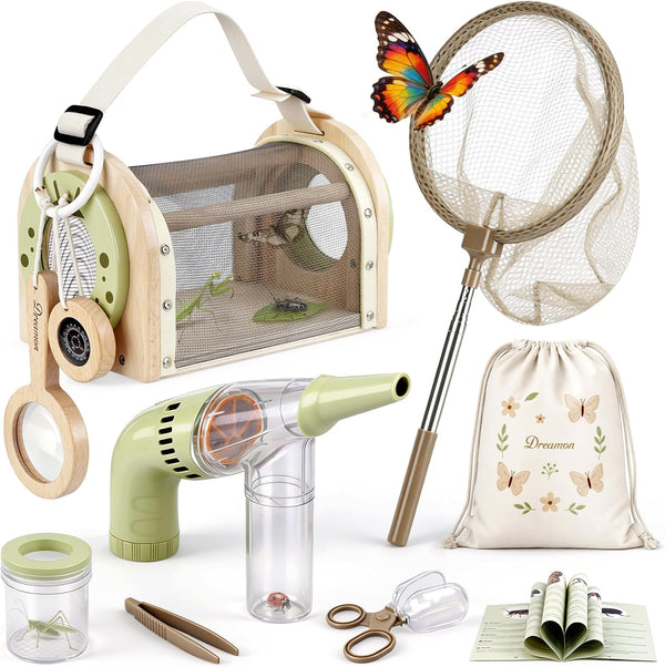 Dreamon Kids Bug Catching Kit, 11PCS Outdoor Toys for Kids Ages 4-8