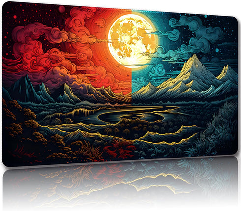 MTG Playmat with Free Storage Bags - Game Mat 24 x 14 inches for TCG and Board Games (Magic Mat 55, Regular)